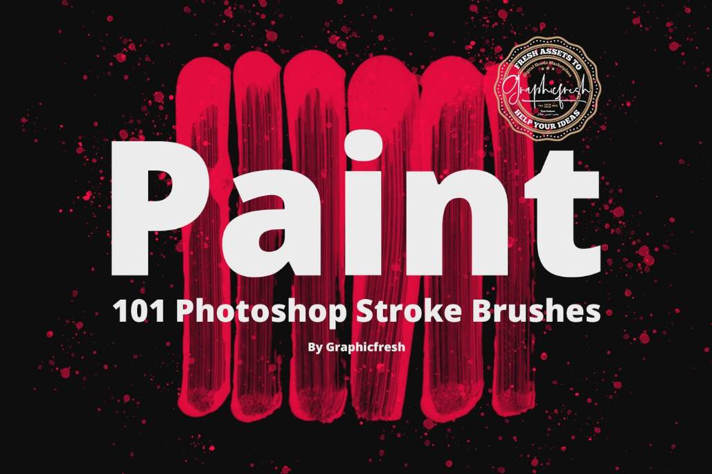 101 Photoshop Stroke Brush Set