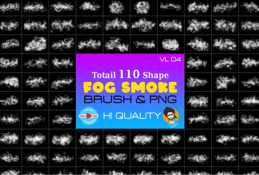 110 Smoke and Fog Brush Designs