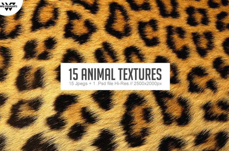 15 Unique Animal Textures Set