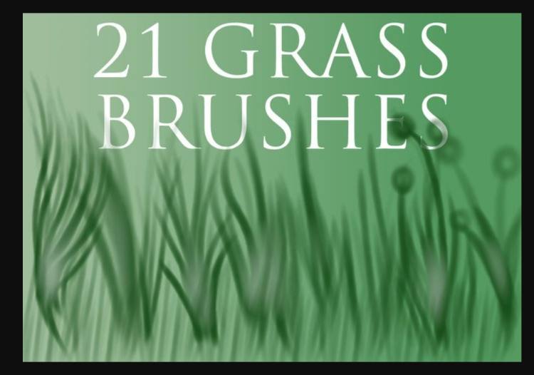 21 Free Grass Brush ABR Set 