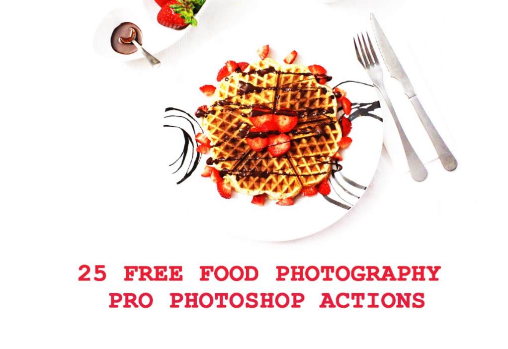 25 Free Food photography Effects 