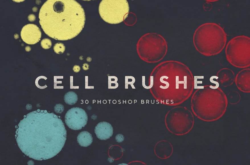 30 Distressed oil Photoshop Brushes