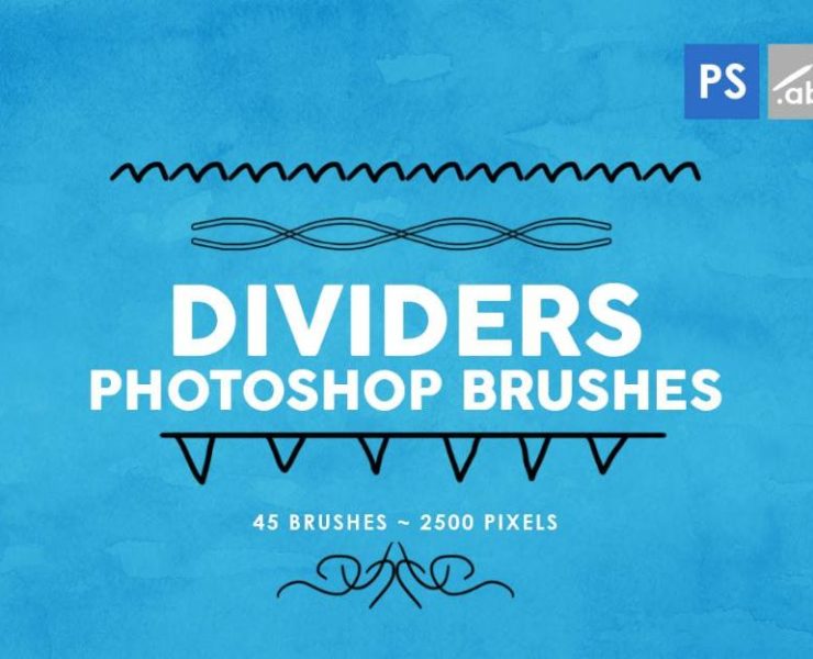15+ Divider Brushes ABR Procreate FREE Download