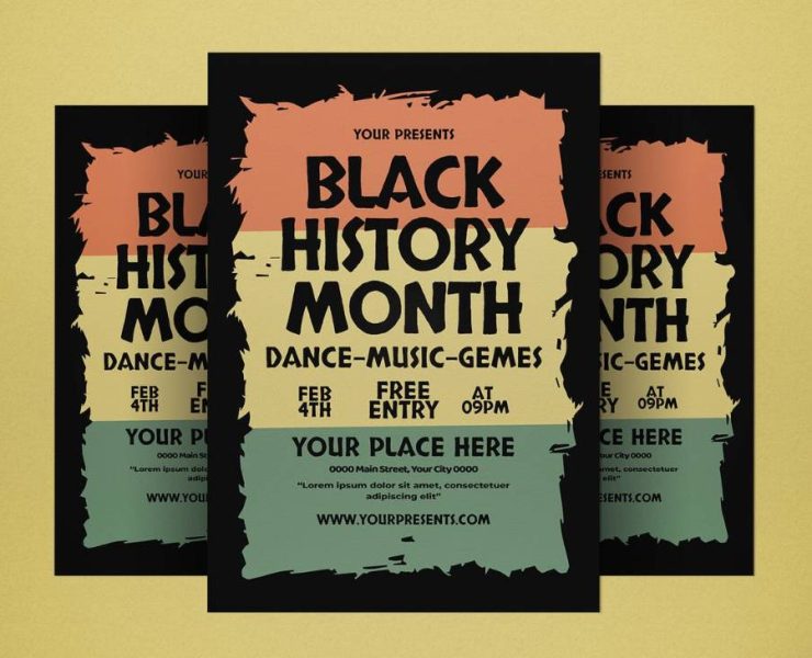 15+ Black History Month Flyer Template Free Download