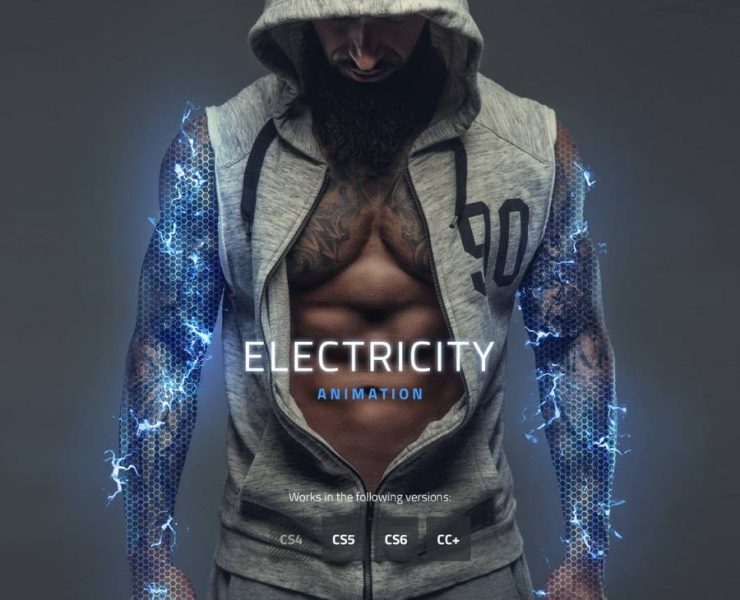 15+ Electric Photoshop Action Effects ATN Download