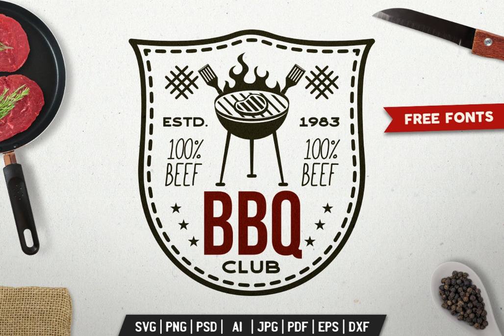 BBQ Club Logo Designs