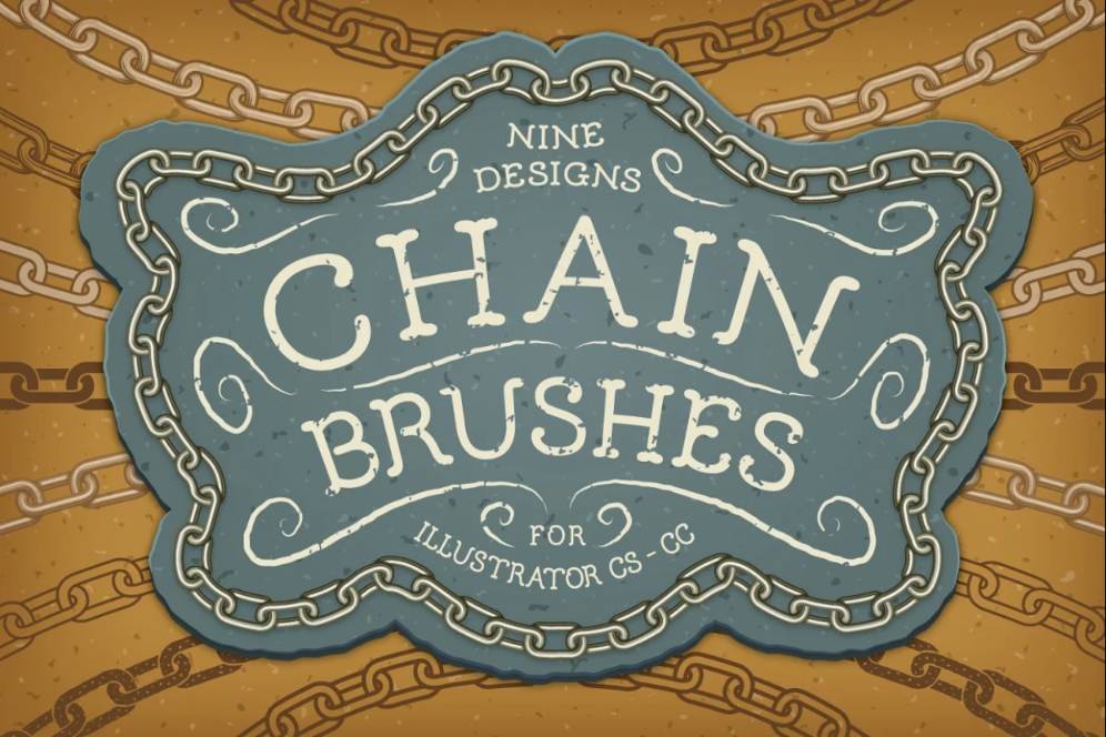 Chain Brushes for illustrations