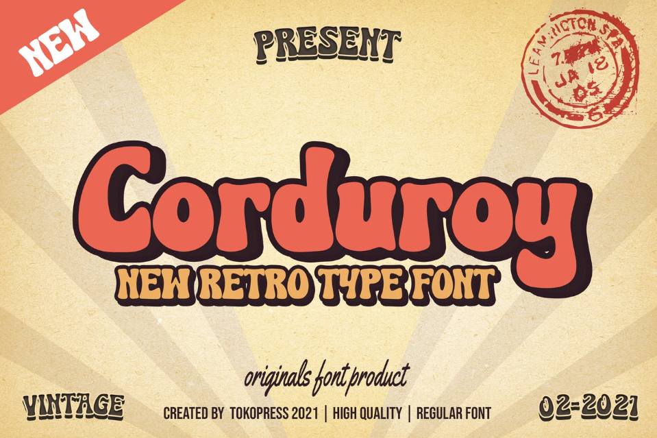 Classic and Retro Type Font