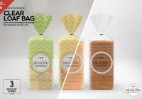 Bread Packaging Mockup PSD