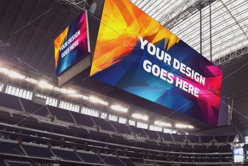 15+ Stadium Ad Mockup PSD Download - Graphic Cloud