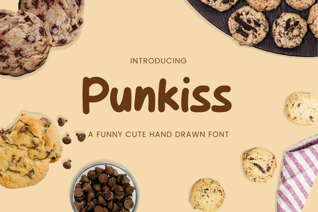 Cute Hand Drawn Typeface