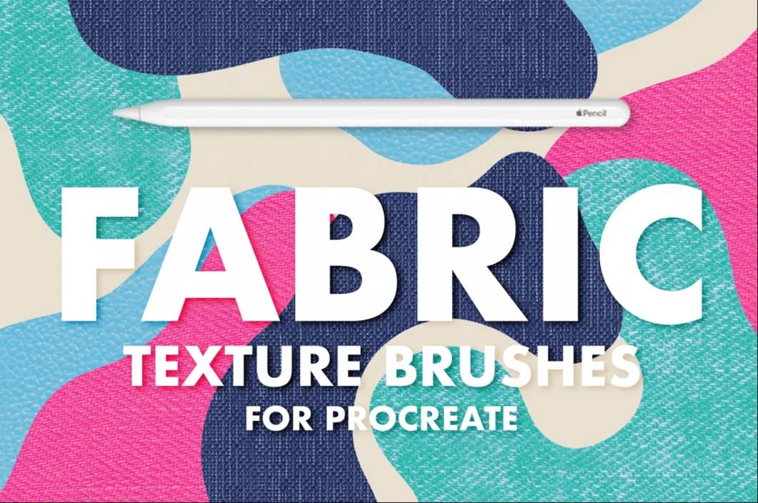 Fabric Canvas Texture Brush for Procreate