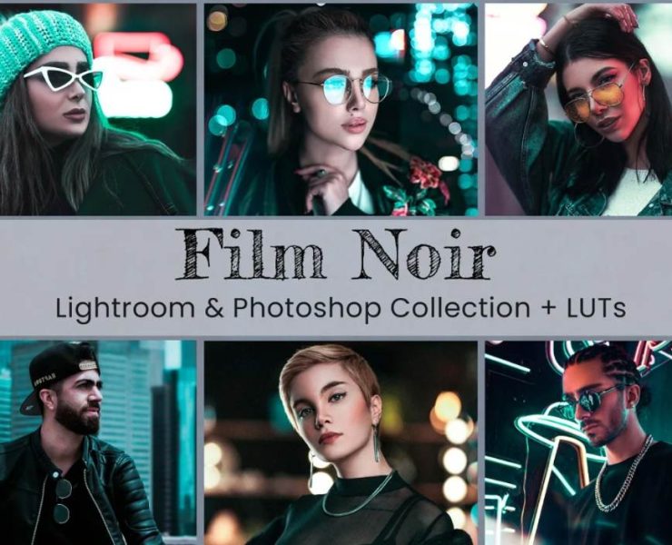 15+ Film Noir Photoshop Action Effects Download
