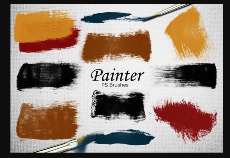Free 20 Oil Paint Brushes