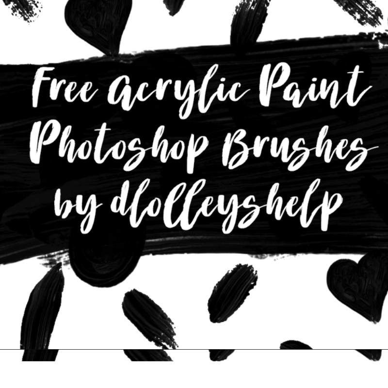 Free Acrylic Paint Brushes