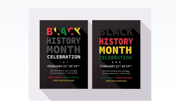 Free Black Histotry Celebration Flyer