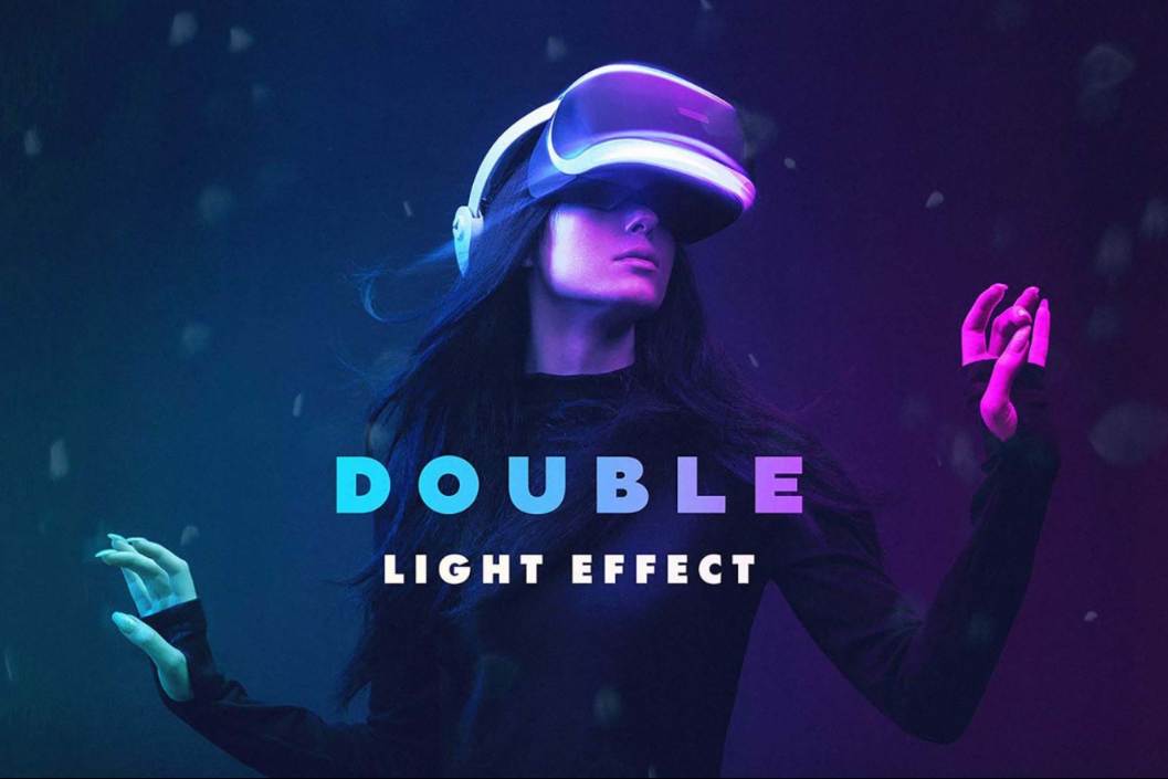 Free Double Light Photo Effect