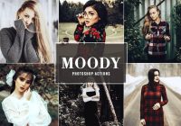 Moody Photoshop Actions