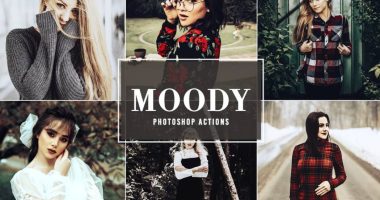 Moody Photoshop Actions