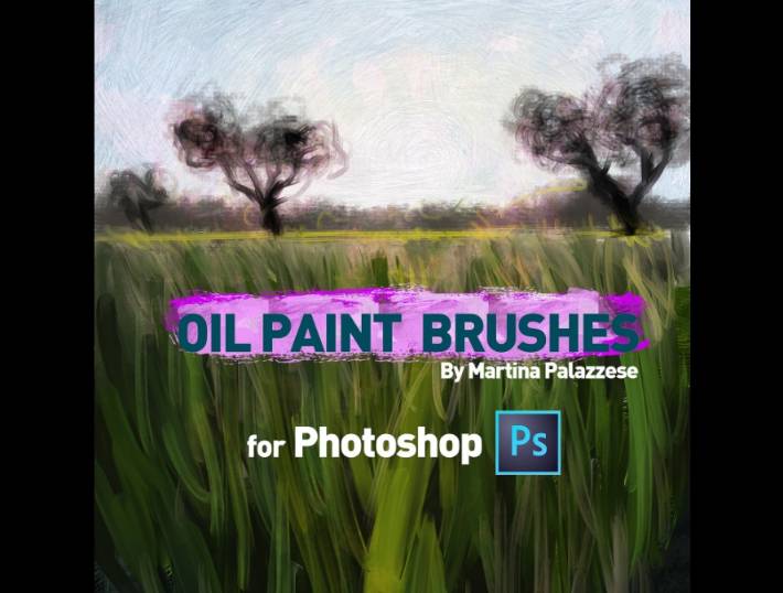 Free Oil Paint Brush Designs PS