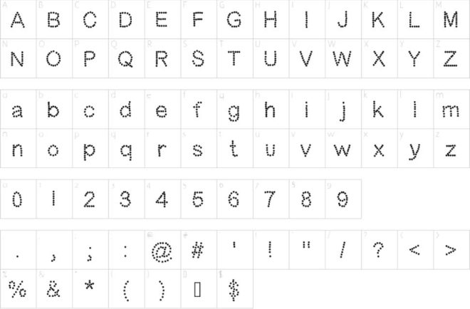15+ Dotted Fonts TTF OTF Free & Premium Download - Graphic Cloud