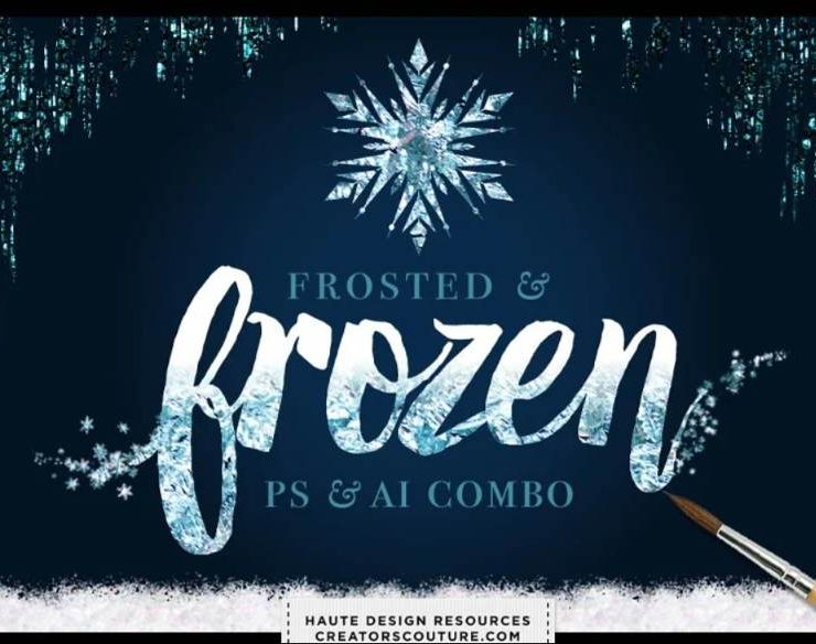 15+ Frozen Photoshop Action Effects ATN Download