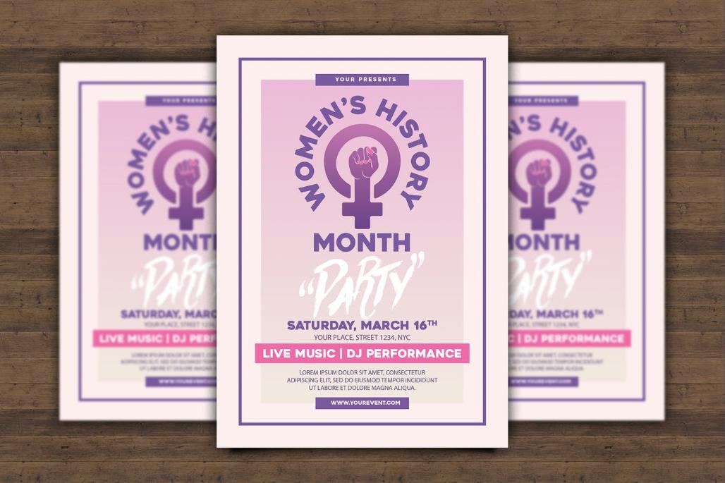 Fully Customizable Womens Flyer Template