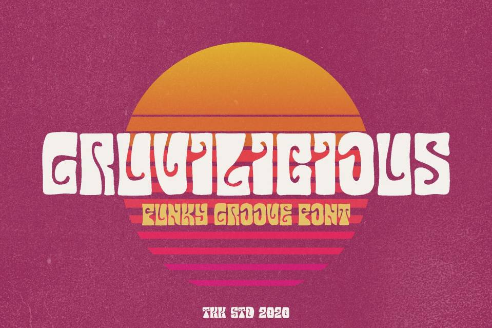 Funky and Psychedelic fonts