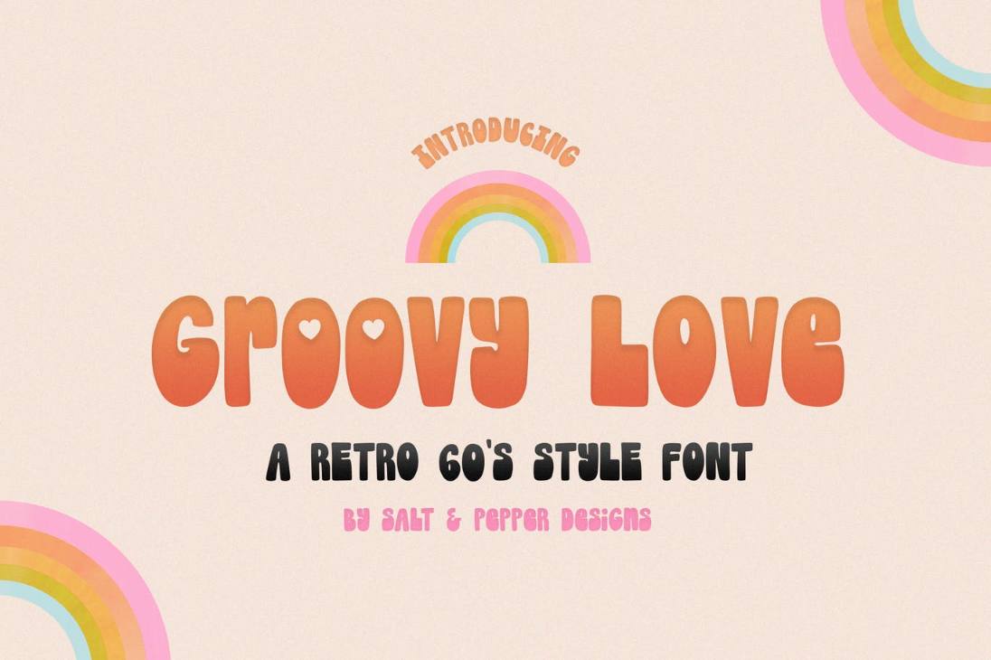 Groovy Love Font Style