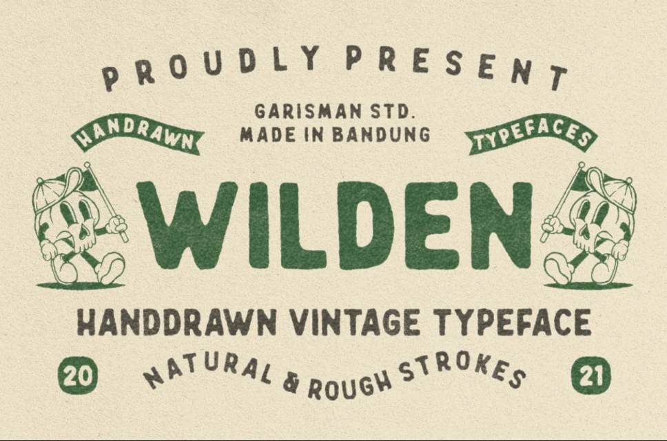 HandDrawn Vintage Fonts