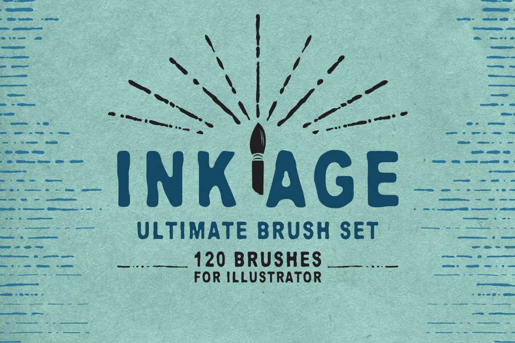 Ink Style Brush Design