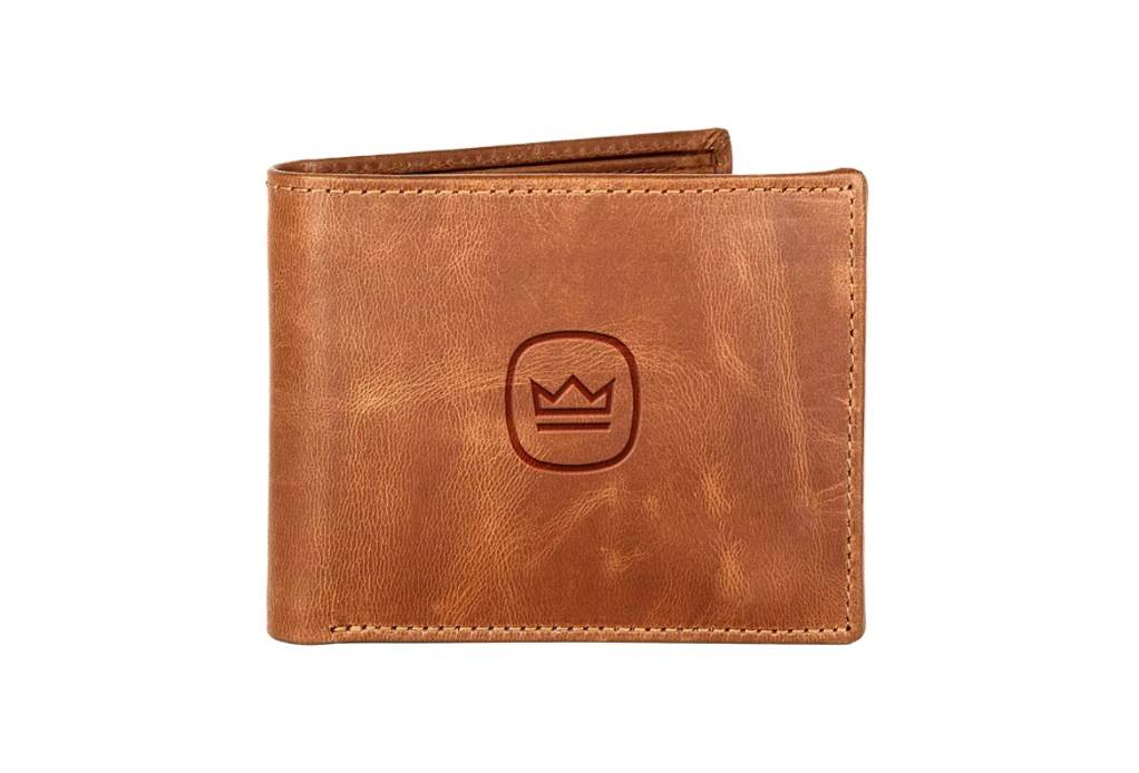 Leather Wallet Branding Mockup PSD