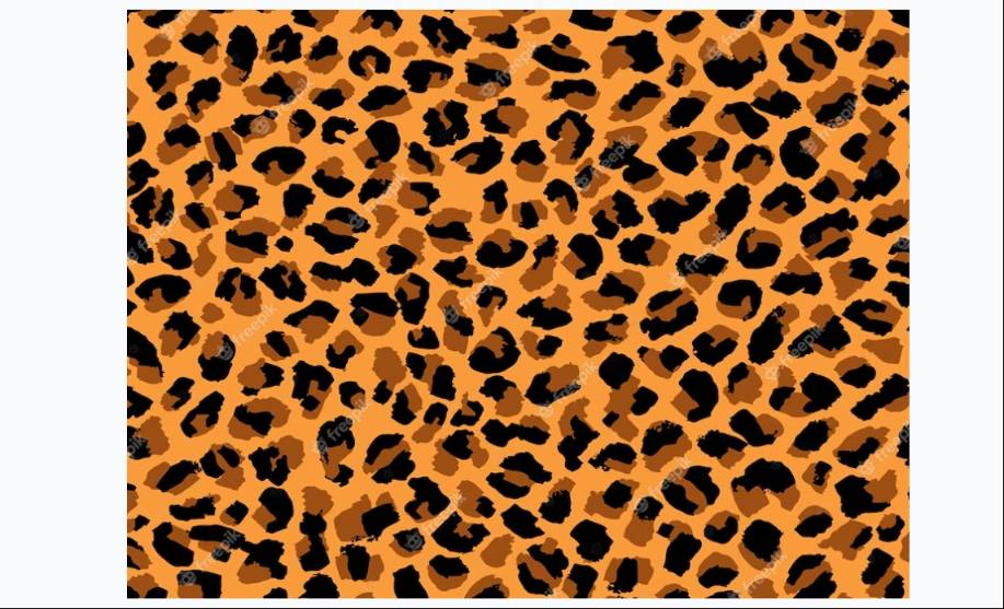Leopard Skin Texture Design