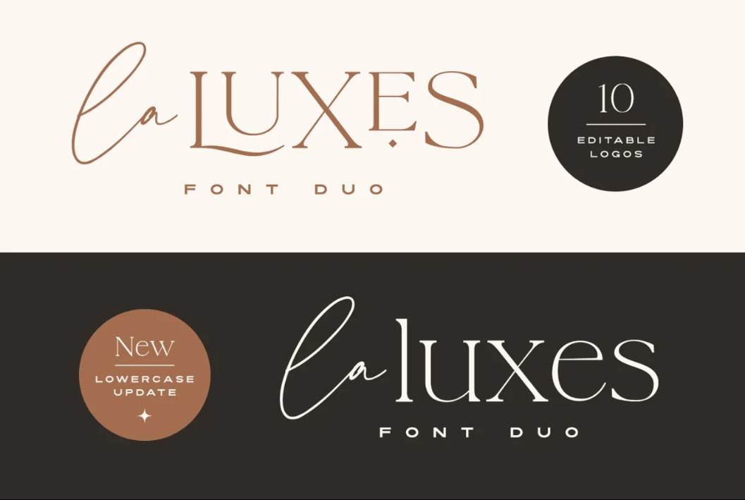Luxury Style Font Duo
