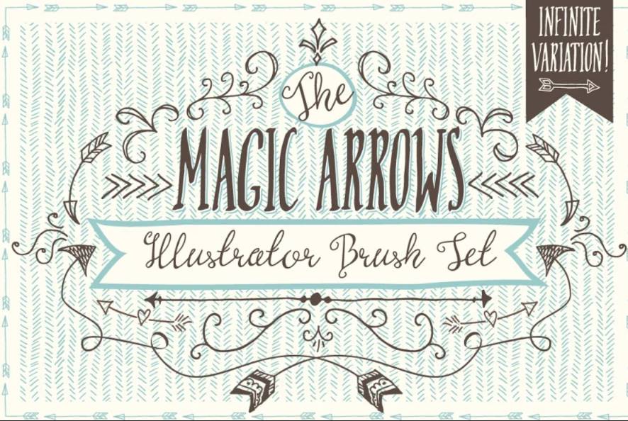 Magic Arrows Illustration Brushes