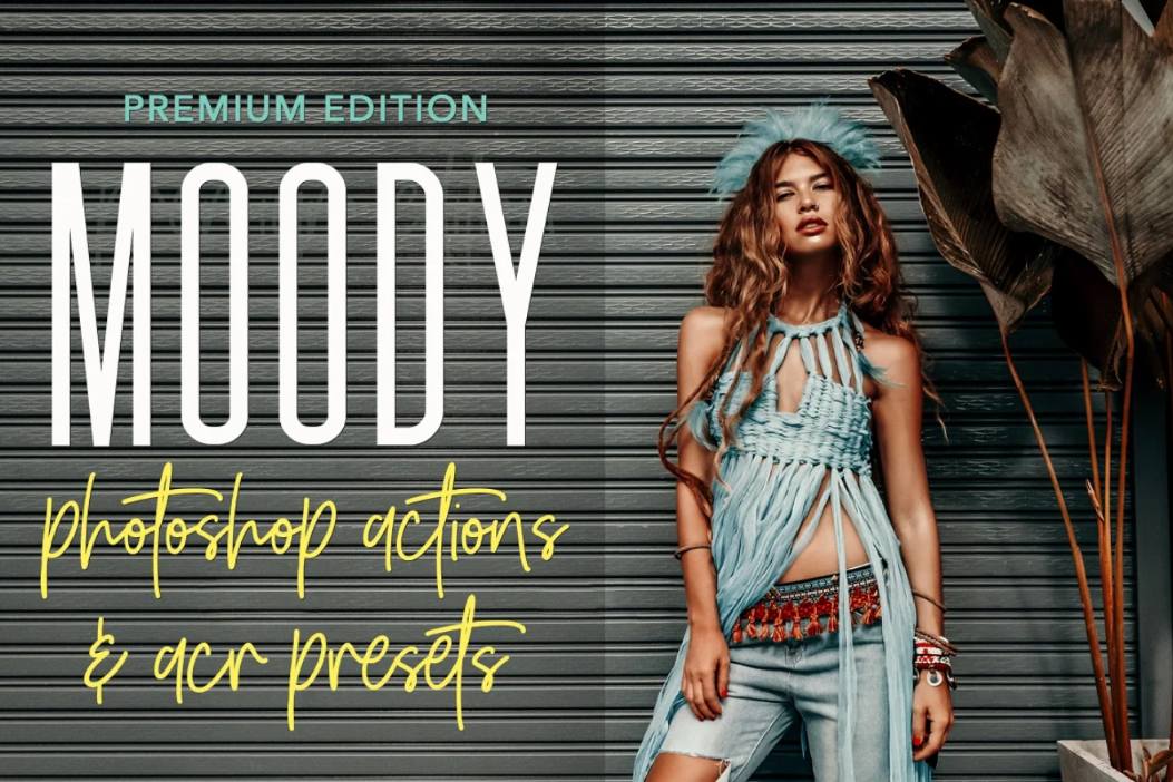 Premium Moody Photoshop Actions and Presets