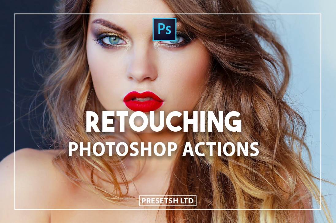 One Click Retouching Photoshop Actions Download
