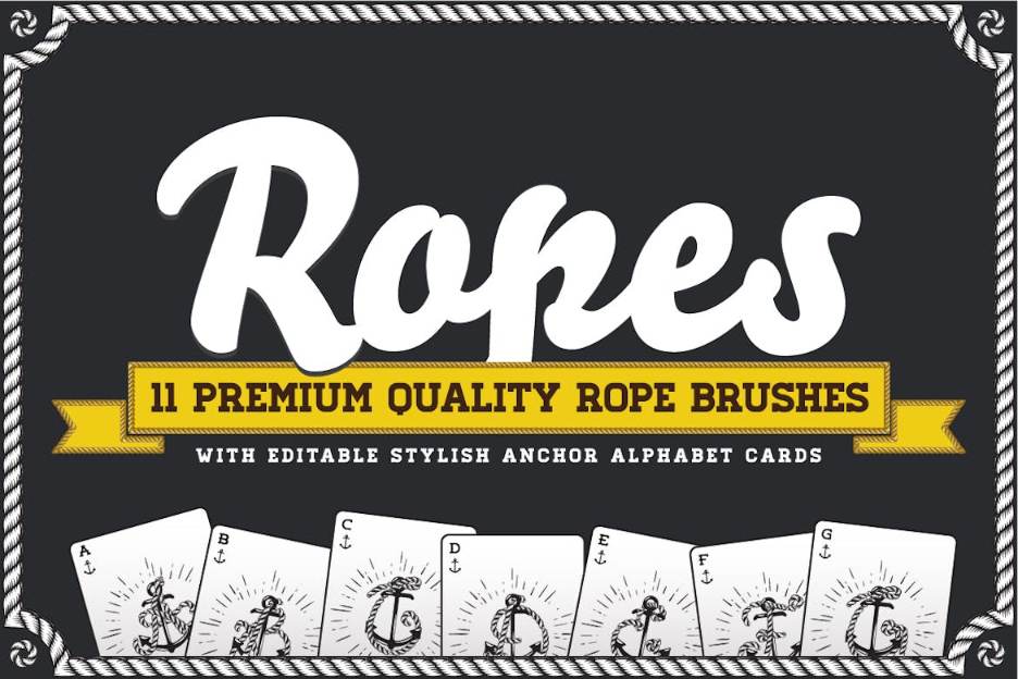 Premium Quality Rope Brushes Set