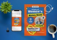 Woman's History Month Flyer Template