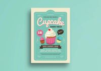 Cupcake Flyer Template