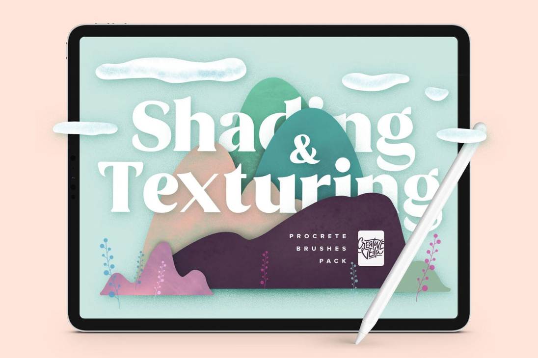 Shading and Texture Brush for Procreate