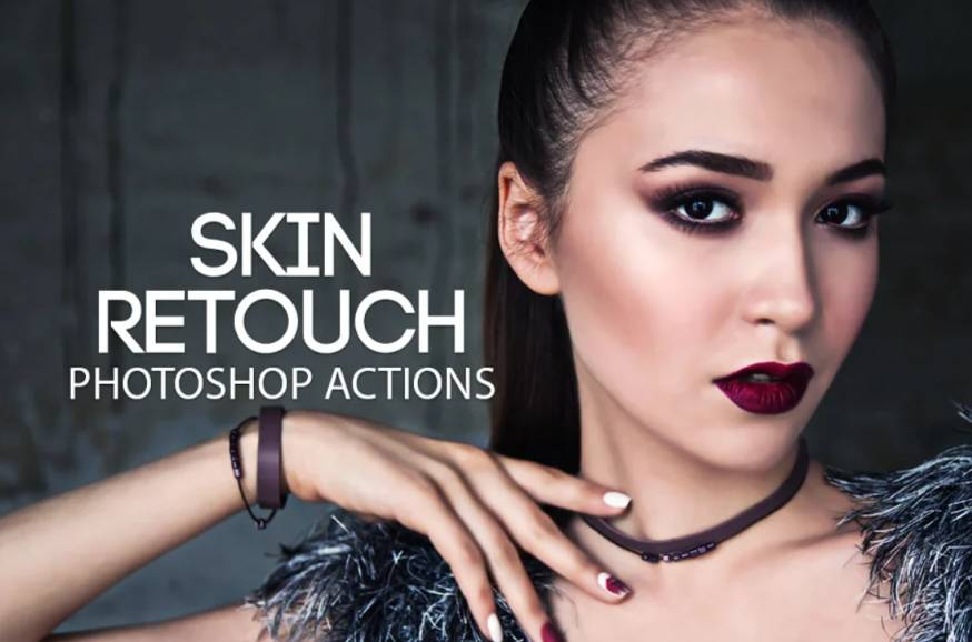 Skin Retouching Actions Kit