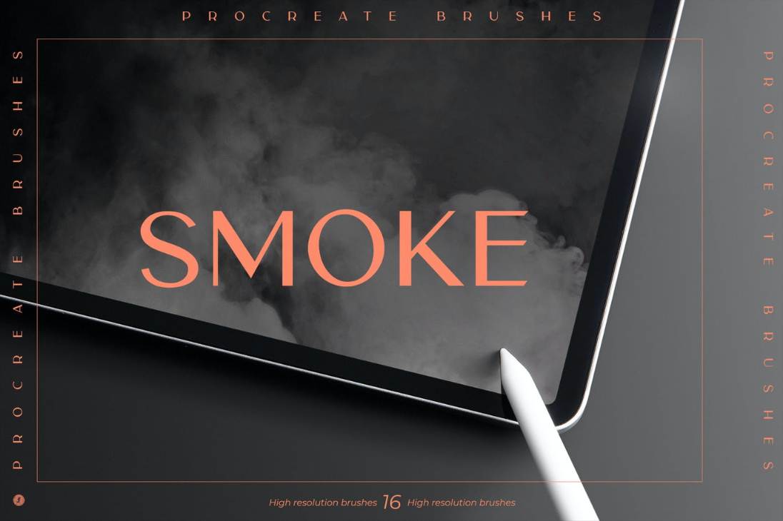Smoke Procreate Brush Designs