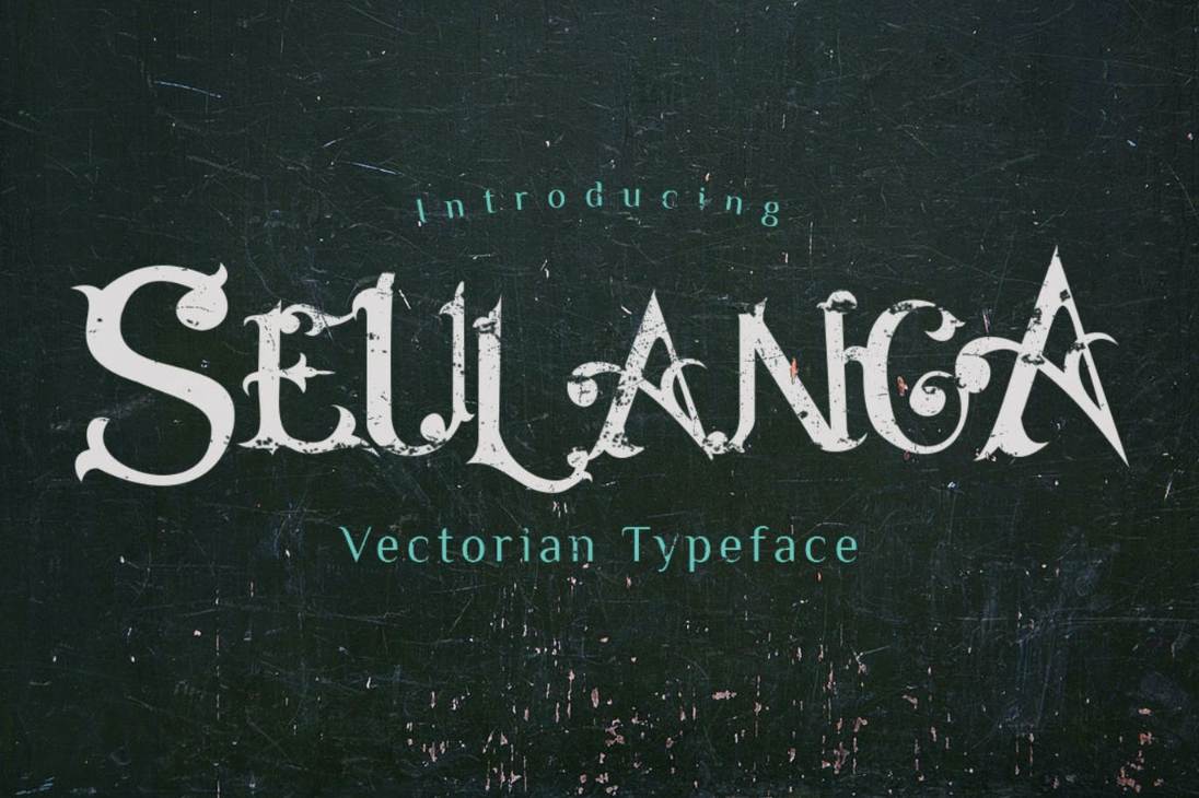 Victorian Style Typeface