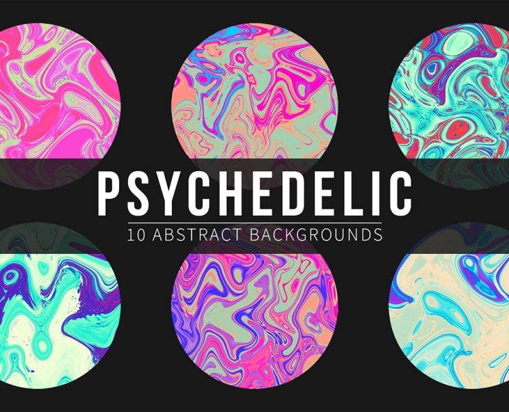 15+ Psychedelic Textures PNG JPG FREE Download