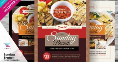 Sunday Brunch Flyer Template