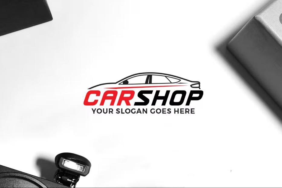 Car Shop Logo Design Idea