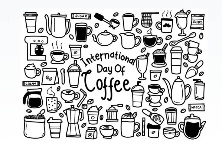 Coffee Day Illustration