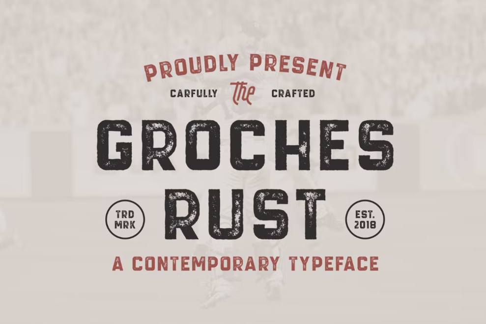 Contemperory Style Rustic Font