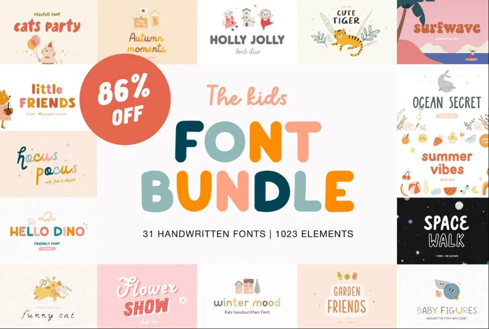 Cute Funky Style Fonts